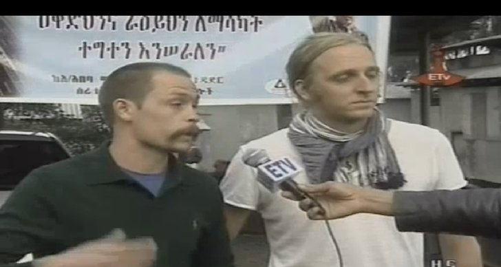 Martin Schibbye, Johan Persson, Etiopien